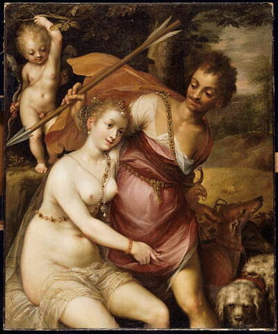 Vénus, Adonis et l'Amour, image 2/2