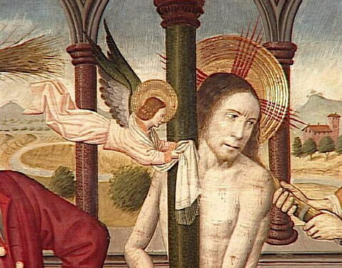 La Flagellation du Christ - Les Quatre Symboles des évangélistes, image 4/7