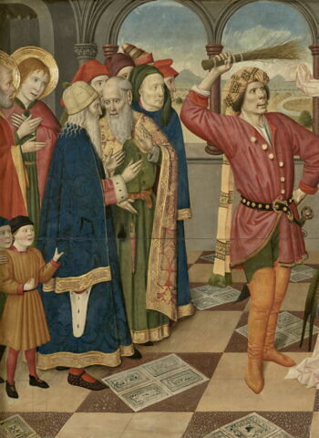 La Flagellation du Christ - Les Quatre Symboles des évangélistes, image 2/12