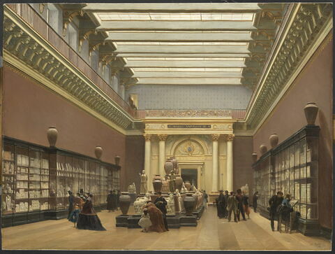 Musée Napoléon III, salle des terres cuites au Louvre dit aussi La galerie Campana