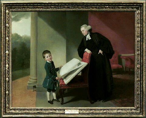 Le Révérend Randall Burroughes (1733-1799) et son fils Ellis(1764-1831), de Long Stratton (Norfolk), 1769, image 5/5