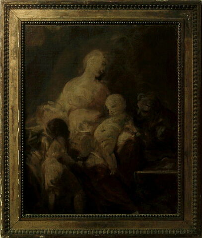 La Vierge et l'Enfant, avec le petit saint Jean et sainte Élisabeth., image 2/2