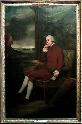 Portrait de Ralph Willett (1719- 1795), bibliophile et collectionneur, dit autrefois, à tort, Portrait de Sir John Stanley, image 3/3