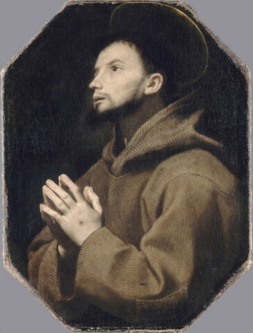 Saint François d'Assise en prière