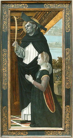 Saint Pierre martyr et une donatrice, image 2/4