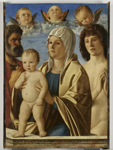 La Vierge et l'Enfant entre saint Pierre et saint Sébastien, image 1/4