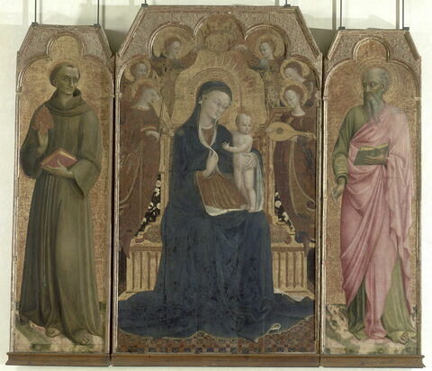La Vierge et l'Enfant entourés de six anges, image 9/10