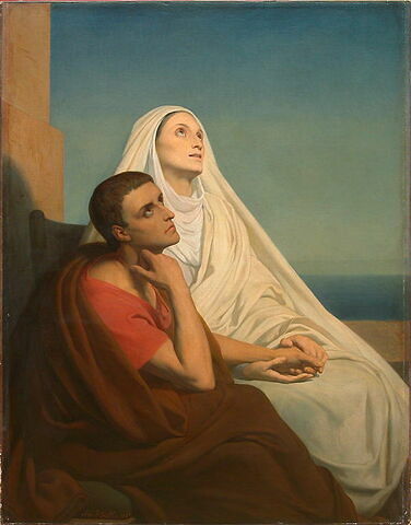 Saint Augustin et sa mère sainte Monique, image 2/3