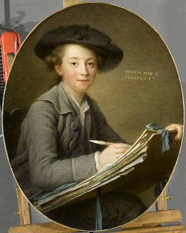 Le peintre Germain-Jean Drouais (1763-1788) à l'âge de quinze ans, image 2/3