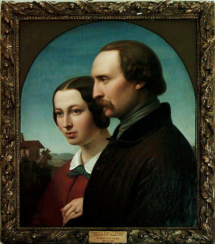 Portrait du peintre Ernst Deger et de son épouse, image 2/2