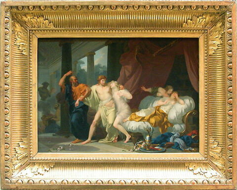 Socrate arrachant Alcibiade du sein de la Volupté, image 2/3
