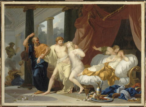 Socrate arrachant Alcibiade du sein de la Volupté, image 3/3