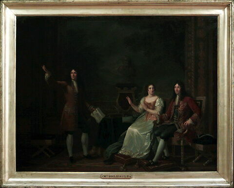 Racine lisant Athalie devant Louis XIV et Madame de Maintenon, image 4/5