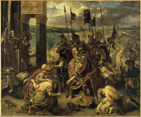 Prise de Constantinople par les croisés (12 avril 1204), dit aussi Entrée des croisés à Constantinople, image 7/8