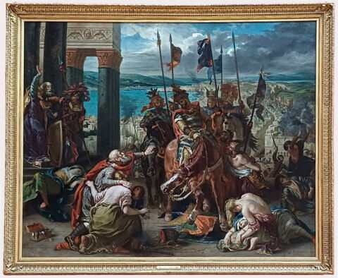 Prise de Constantinople par les croisés (12 avril 1204), dit aussi Entrée des croisés à Constantinople, image 2/9