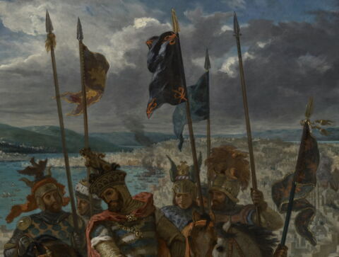 Prise de Constantinople par les croisés (12 avril 1204), dit aussi Entrée des croisés à Constantinople, image 9/20