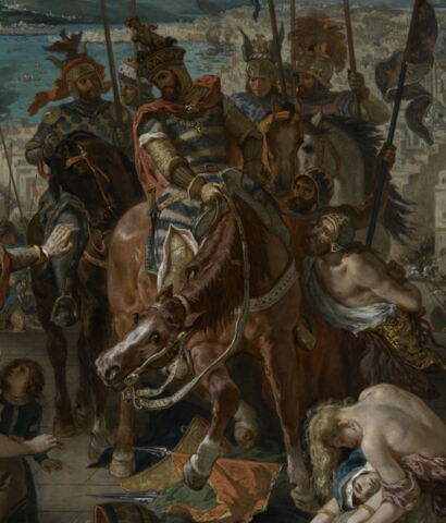 Prise de Constantinople par les croisés (12 avril 1204), dit aussi Entrée des croisés à Constantinople, image 10/20