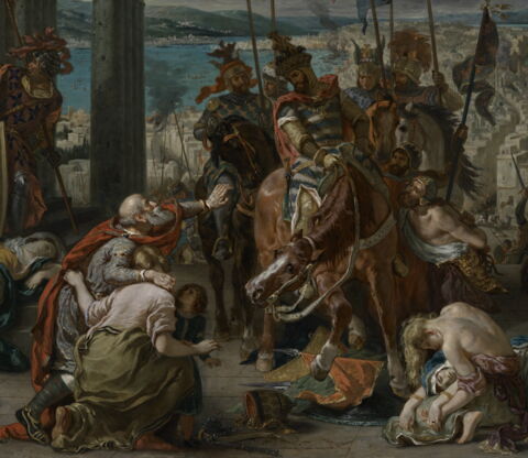Prise de Constantinople par les croisés (12 avril 1204), dit aussi Entrée des croisés à Constantinople, image 11/20