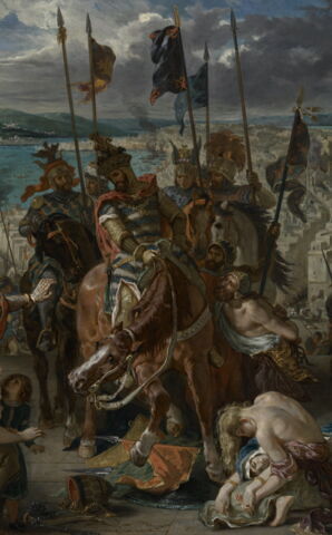 Prise de Constantinople par les croisés (12 avril 1204), dit aussi Entrée des croisés à Constantinople, image 12/20