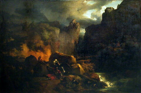 Paysage. Mort de Roland, en 778, image 3/3