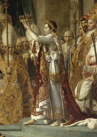 Sacre de l'empereur Napoléon 1er et couronnement de l'impératrice Joséphine dans la cathédrale Notre-Dame de Paris, le 2 décembre 1804., image 20/20