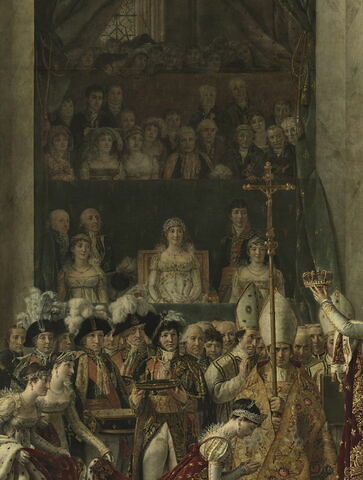Sacre de l'empereur Napoléon 1er et couronnement de l'impératrice Joséphine dans la cathédrale Notre-Dame de Paris, le 2 décembre 1804., image 2/20