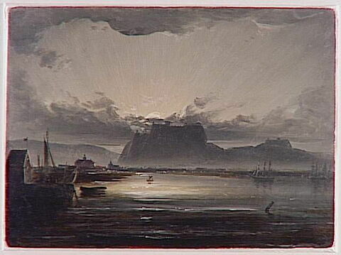 « Vue de Fredriks-hald, actuelle Halden (esquisse) », image 2/2