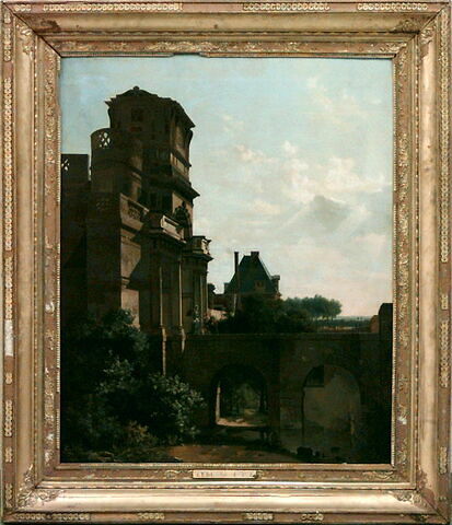 Vue de l'entrée du Château d'Anet (Eure-et-Loir), image 3/3