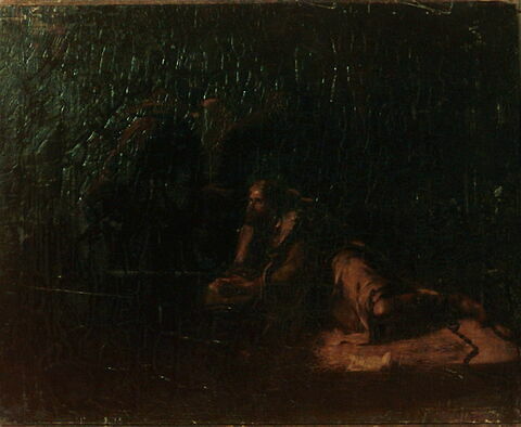 Un condamné à mort exorté par un capucin au moment de partir pour le supplice., image 2/3