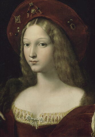 Portrait de Dona Isabel de Requesens, vice-reine de Naples, dit longtemps Portrait de Jeanne d'Aragon (1550-1577), image 3/4