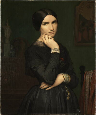 Mme Hippolyte Flandrin, née Aimée Ancelot.