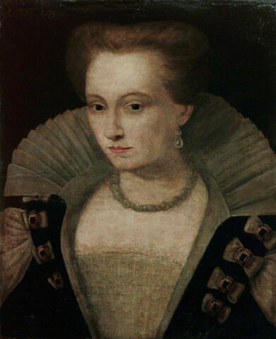 Louise de Lorraine (1553-1601), reine de France, femme de Henri III., image 2/3