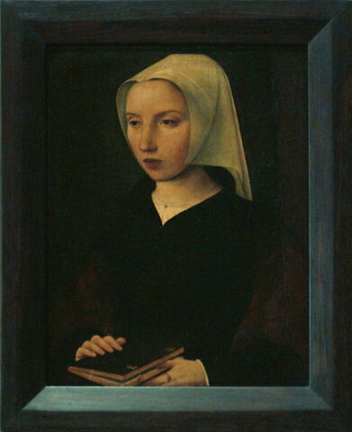 Femme tenant un livre, image 3/3