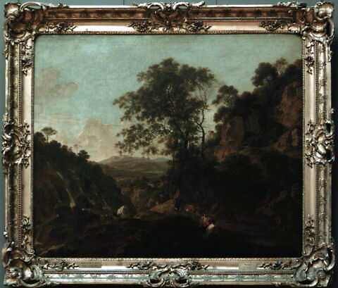 Paysage italianisant avec cascades, image 3/3
