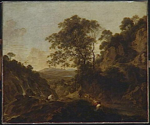 Paysage italianisant avec cascades, image 2/3