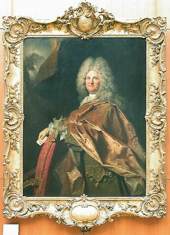Portrait d'homme, probablement Jacques de Laage (né en 1660), receveur des tailles, secrétaire du roi en 1718, image 2/2