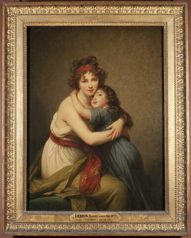 Madame Vigée-Le Brun et sa fille, Jeanne-Lucie-Louise, dite Julie (1780-1819), image 3/4