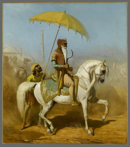 Randjiit Sing Baadour (1780-1839), roi de Lahore., image 1/3