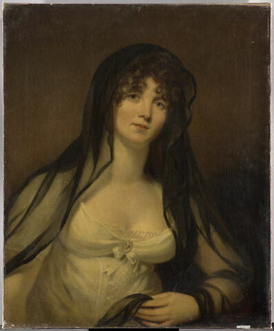 Portrait de femme au voile noir, dit à tort Portrait de Lavinia, Lady Spencer, image 1/3