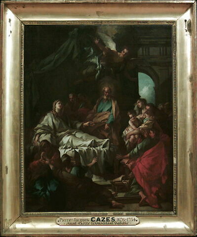 Saint Pierre ressuscitant Tabithe., image 2/3
