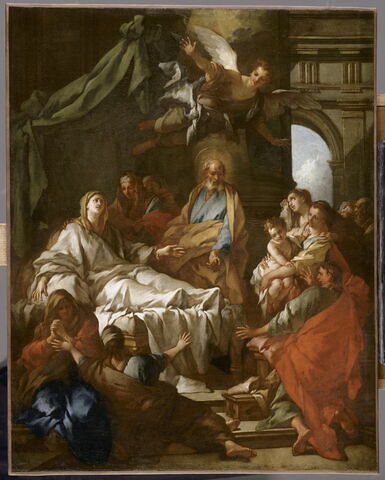 Saint Pierre ressuscitant Tabithe., image 3/3