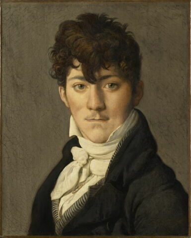 Portrait d'Auguste François Talma (1785-1812), peintre et officier de marine, neveu du tragédien Talma., image 1/4