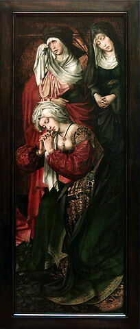 Les Trois Marie en pleurs  revers: Sainte Barbe, image 4/5