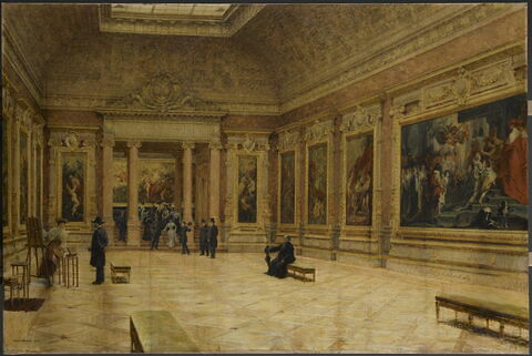 La salle Rubens au Musée du Louvre