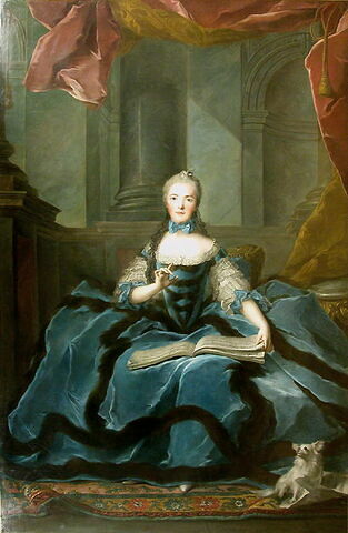 Madame Adélaïde (1732-1799) tenant un livre de musique, image 3/3