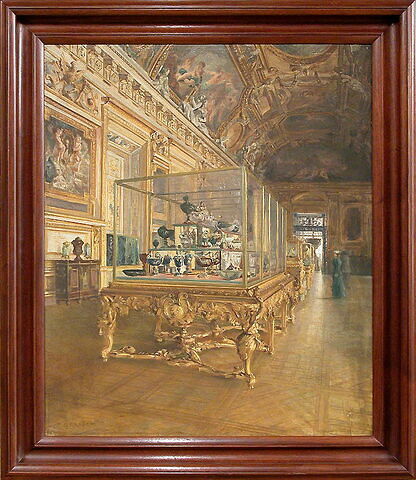 Une vitrine de la galerie d'Apollon, au Louvre, image 2/3
