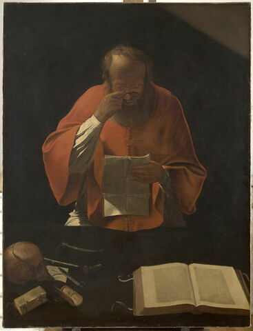 Saint Jérôme lisant