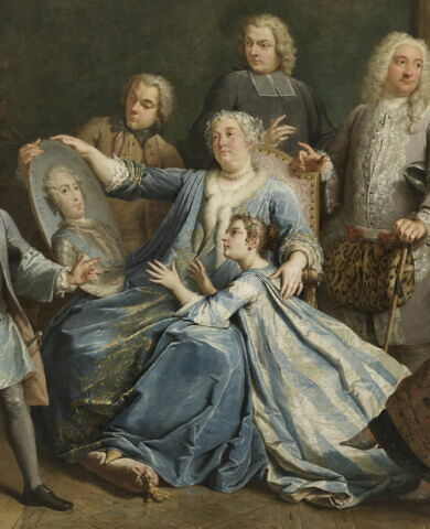 Madame Mercier entourée de sa famille., image 3/5