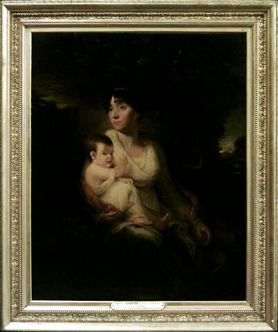 Portrait de Mrs Allan Maconochie of Meadowbank et l'un de ses fils, image 4/4