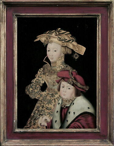 Portrait de fantaisie de Sybille de Clèves avec son fils Jean-Frédéric, futur duc de Saxe, image 3/3